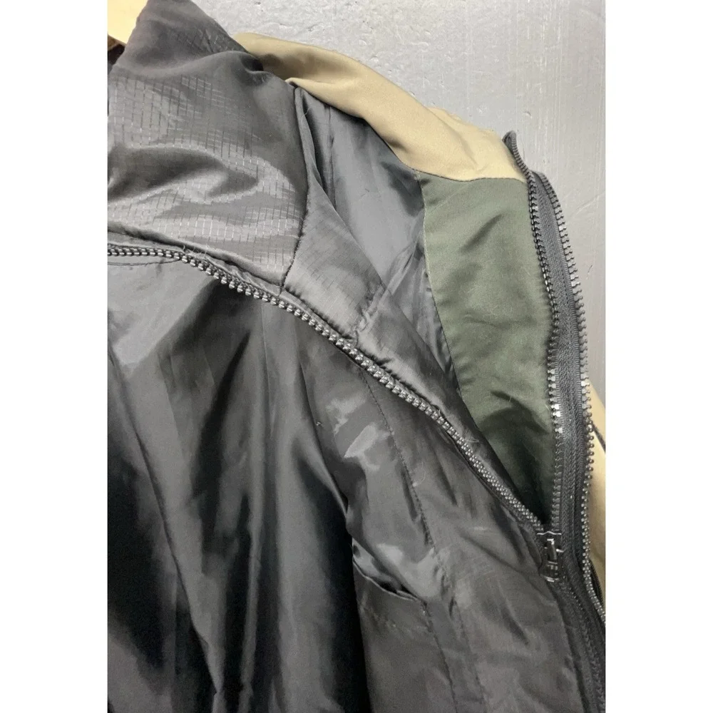 Guide Gear Jacket L Khaki Brown Pockets Removable Liner Hunt Fish Outdoor